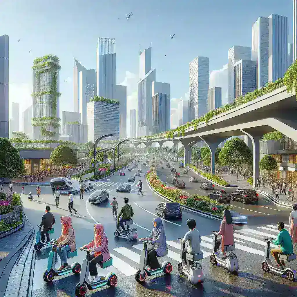 Indonesia Targetkan 25 Juta Pengguna Kendaraan Listrik Roda Dua pada 2034